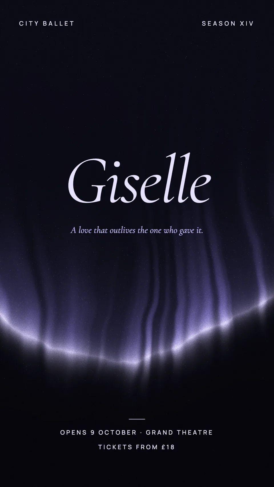 City Ballet, Ballet premiere