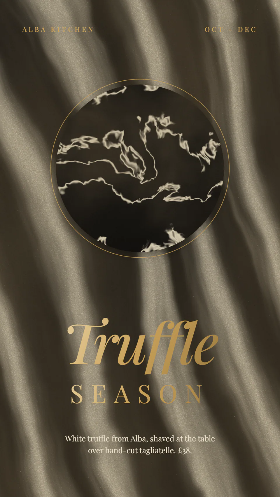 Alba Kitchen, Truffle season