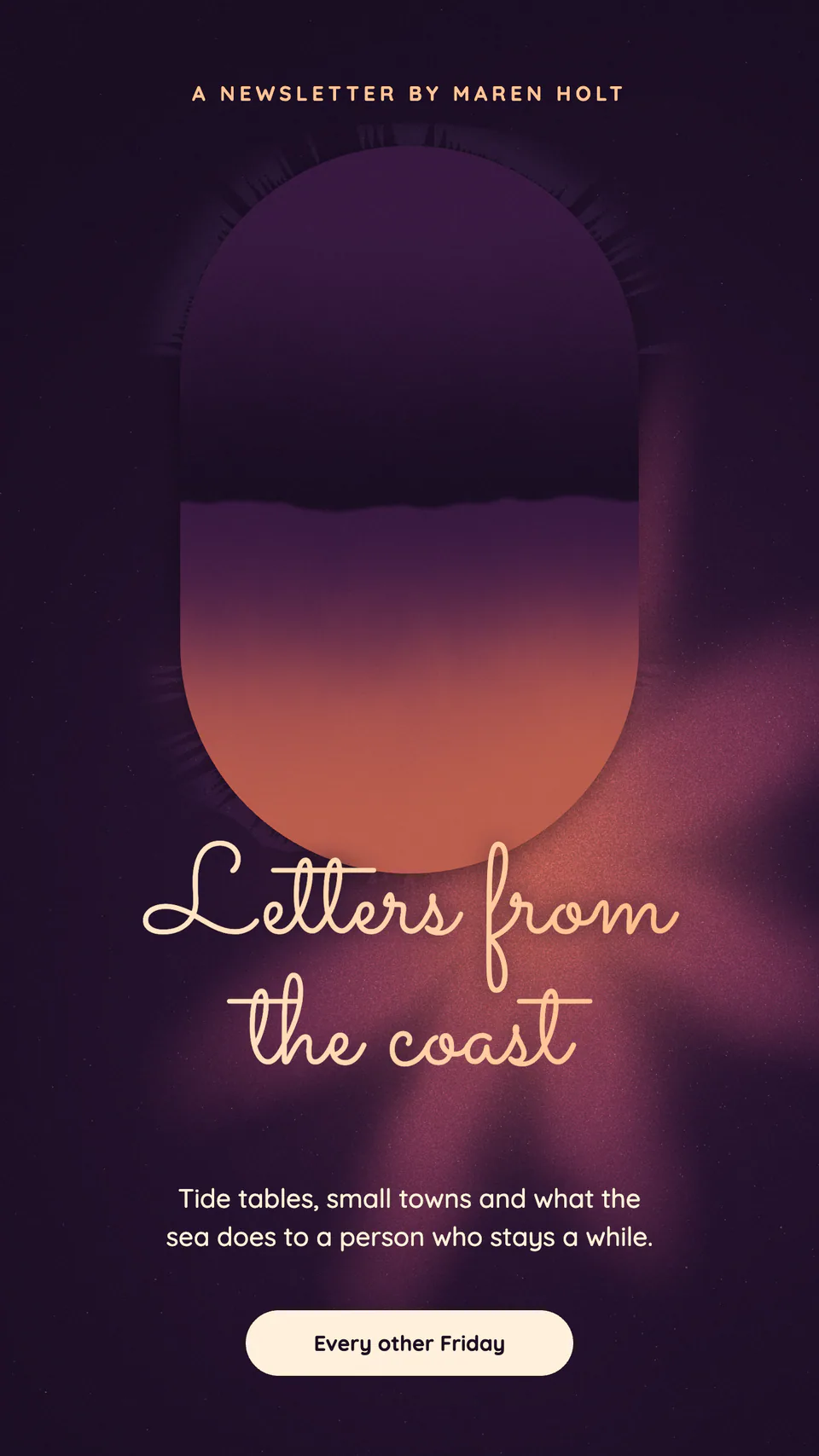 Maren Holt, Newsletter story